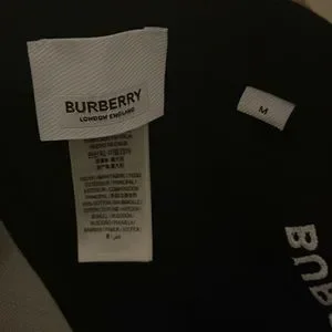 Accessories | Burberry Black Love Print Cotton Gabardine  display picture 2